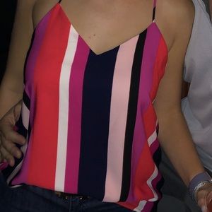 Stripped tank top
